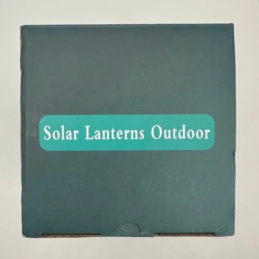 Copper Solar Lantern Hummingbird Floral Cutout Outdoor Garden Hanging Light
